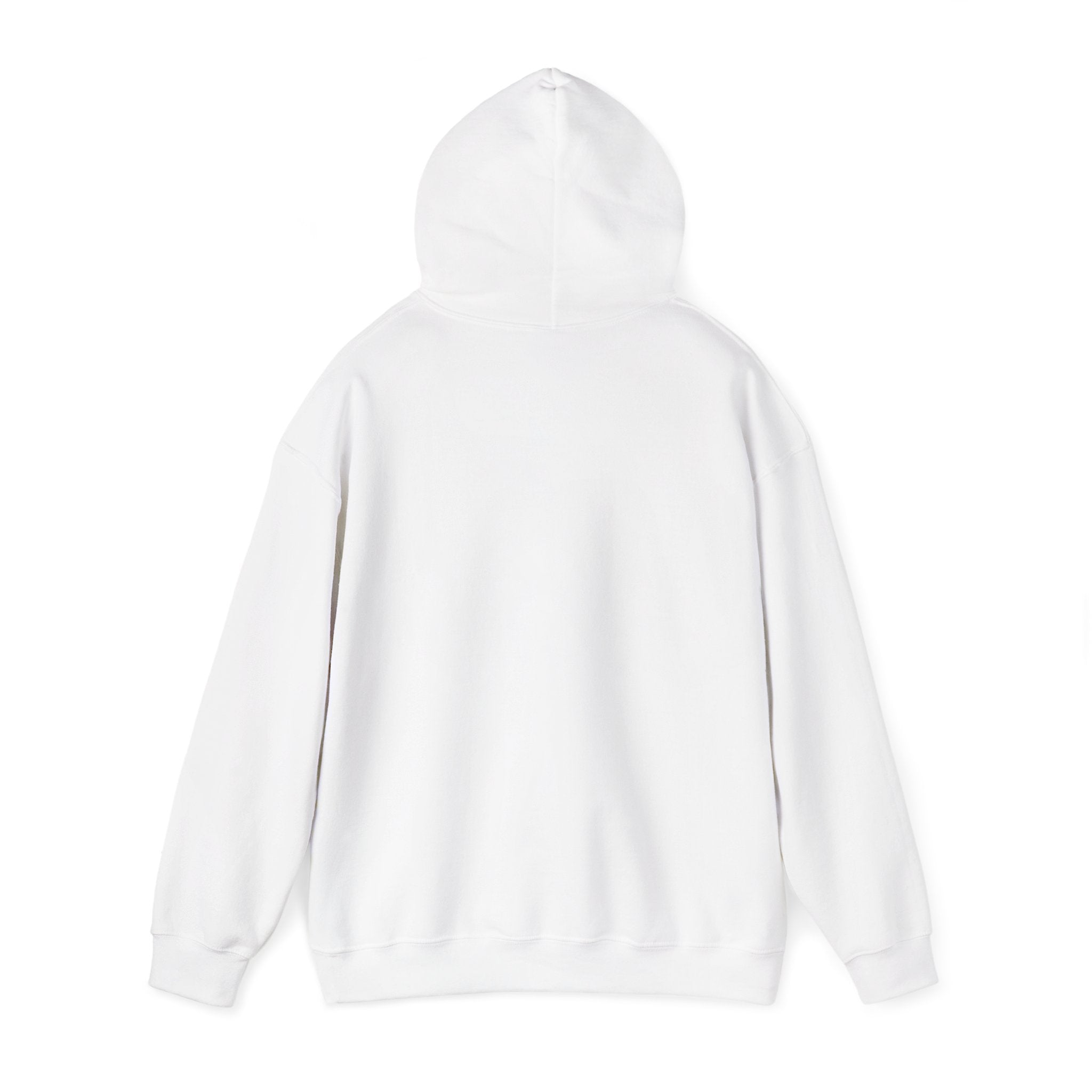 Minimal 'MERCHE.' Chest Logo Hoodie — White Casual Streetwear Pullover