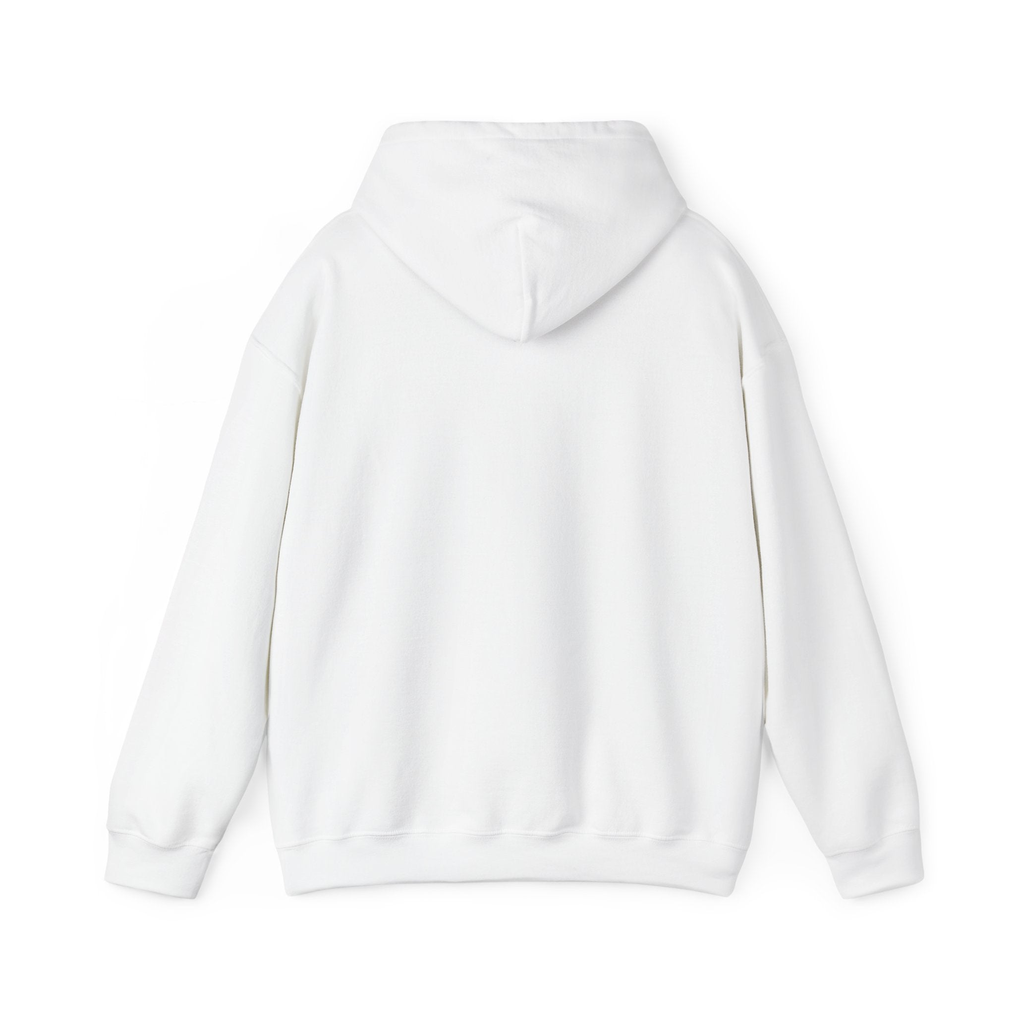 Minimal 'MERCHE.' Chest Logo Hoodie — White Casual Streetwear Pullover