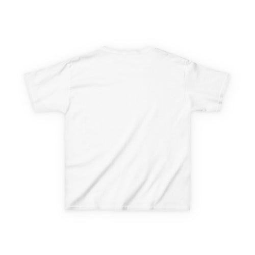 Kids Tee — Minimal 'Hero' Chest Logo Cotton Shirt