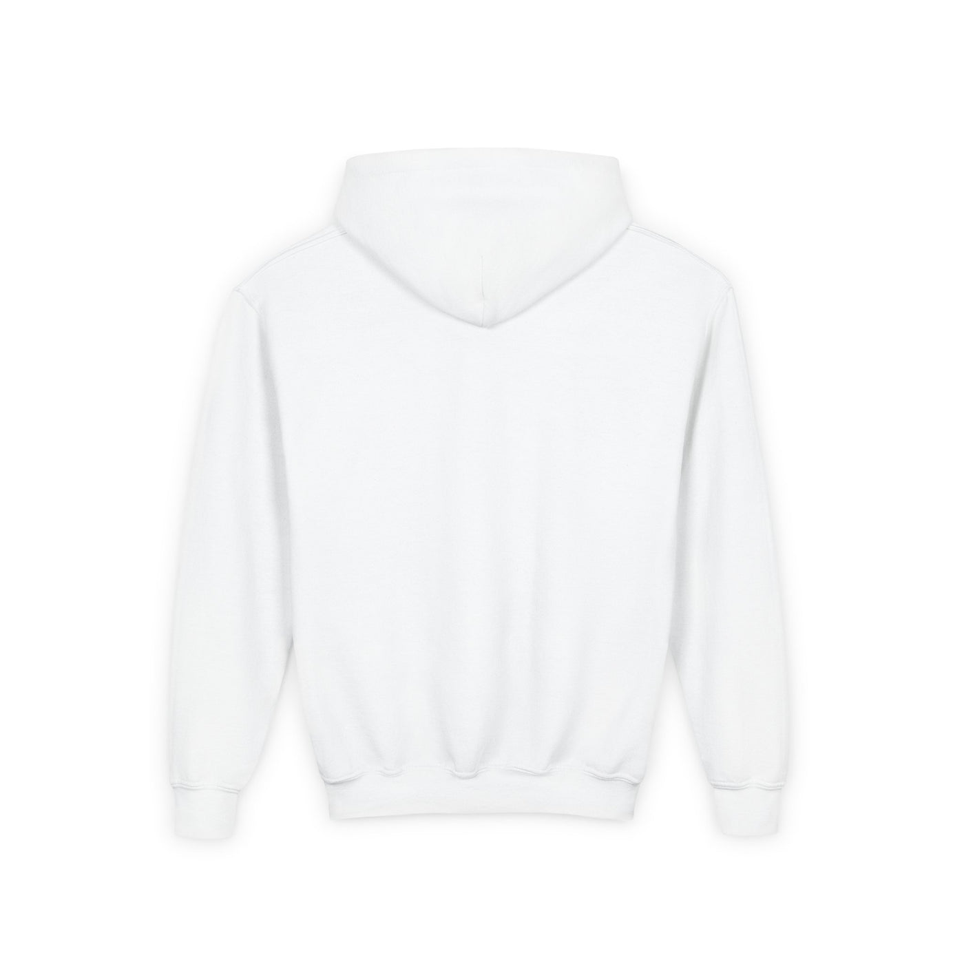 Youth Hoodie — Minimal "MERCHET." Chest Logo, Comfortable Casual Pullover
