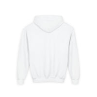 Youth Hoodie — Minimal "MERCHET." Chest Logo, Comfortable Casual Pullover