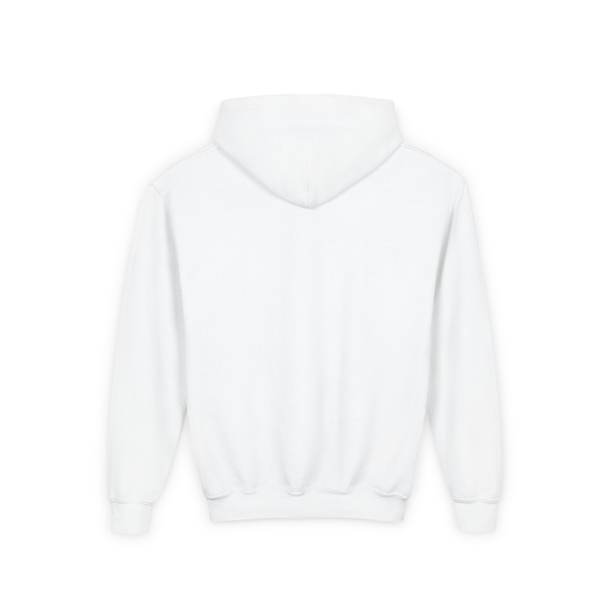 Youth Hoodie — Minimal "MERCHET." Chest Logo, Comfortable Casual Pullover