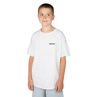 Kids Tee — Minimal 'Hero' Chest Logo Cotton Shirt
